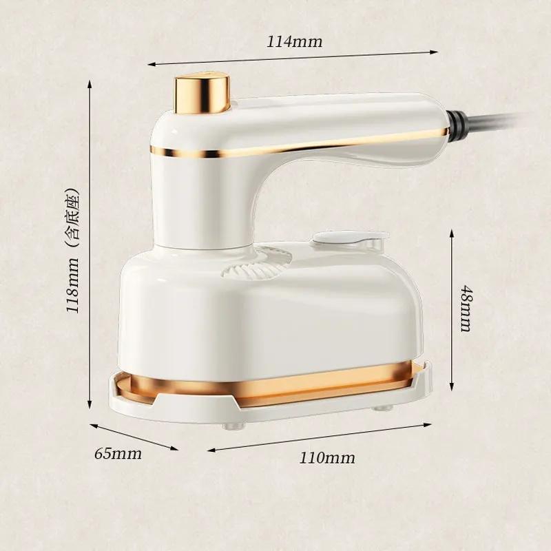 Handbügeleisen Mini Dampfbügeleisen Kleidung Reise Mikro Bügelmaschine Tragbar Vertikal Zum Kleiderbügeln 220V/110V