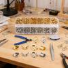 36 Piece Metal Bead Spacer Set In 6 Colors Bracelet Alignment Beads Positioning Beads For Multi Layer Jewelry Designs