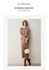 Women's Cashmere Cable Knit Sweater: Loose, Round Neck Pullover for Autumn & Winter