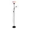 Nu Feng Black Smart LED Floor Lamp with Reading Light