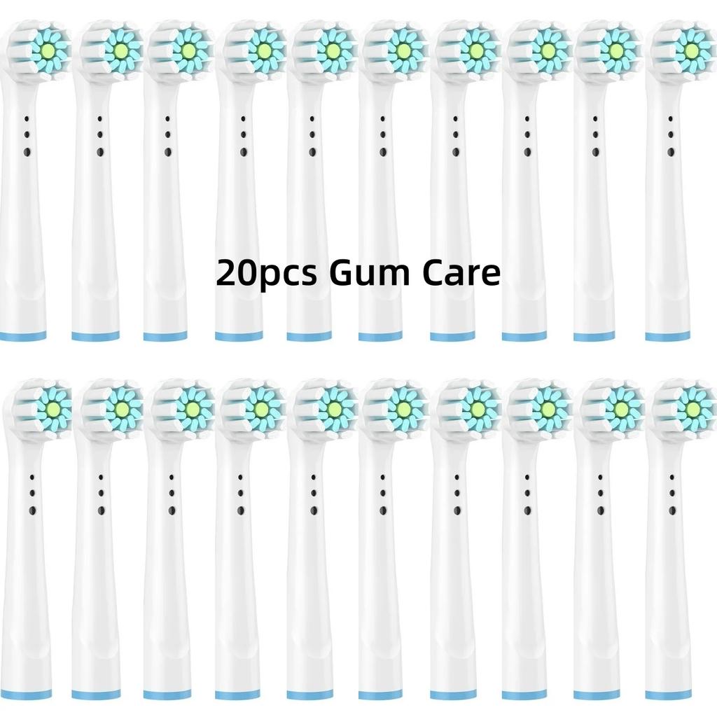 8/16Pcs Replacement Brush Heads for Oral B Electric Toothbrushes Floss Cross Action 3D Pro White Precision Standard Daily Clean