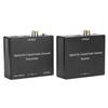 Digitaler o Koaxial- und Glasfaser-Konverter für Cat5e6-Kabel o DecoderEU-Stecker