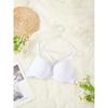 Women Sexy Beautiful Back Front Closure Push Up Underwire Gather Bra