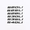 Rear Tail Logo Displacement Number for 2020-2023 BMW 5 Series 520Li, 525Li, 528Li, and 530