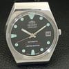 VINTAGE ORIENT AUTOMATIC 46941 JAPAN MENS BLACK COLOR DIAL WATCH a701811-5 R207-a701811