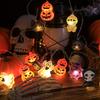 Xiaomi 1PC Halloween Pumpkin Witch LED String Lights Indoor/Outdoor Battery Powered Lamps Bedroom Haunted House Holiday  Decorations