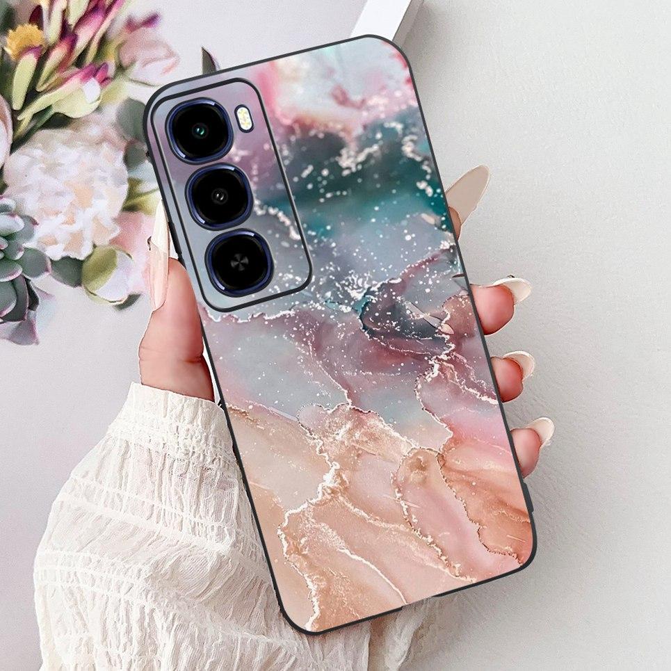 Cool Dragon Lion Tiger Cartoon 2D Printed Pattern Casing For Itel City 100 City100 Case Soft Silicone Black Back Cover Landscape