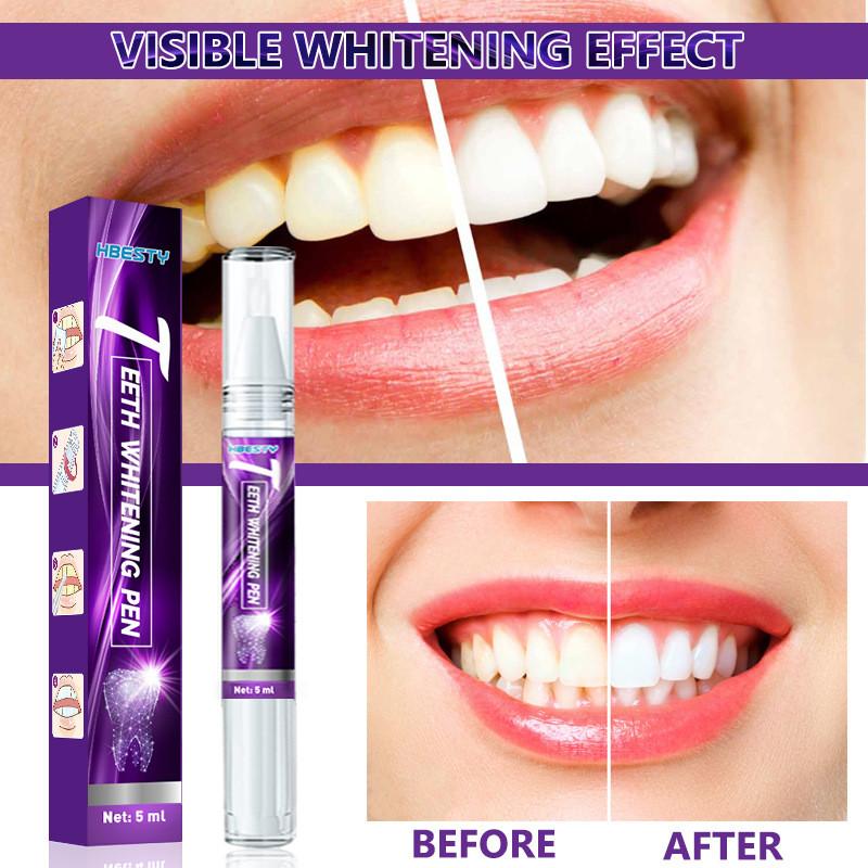 Opplysende V34 Hbesty Tannblekingspenn Effektiv Gel For Gule 5ml Flekker
