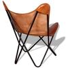 Leather Butterfly Chair, Garden Chair, Living Room Luxury, Relaxing Chair, Accent Patio Furniture, Outdoor Furniture Vintage Folding Chair
