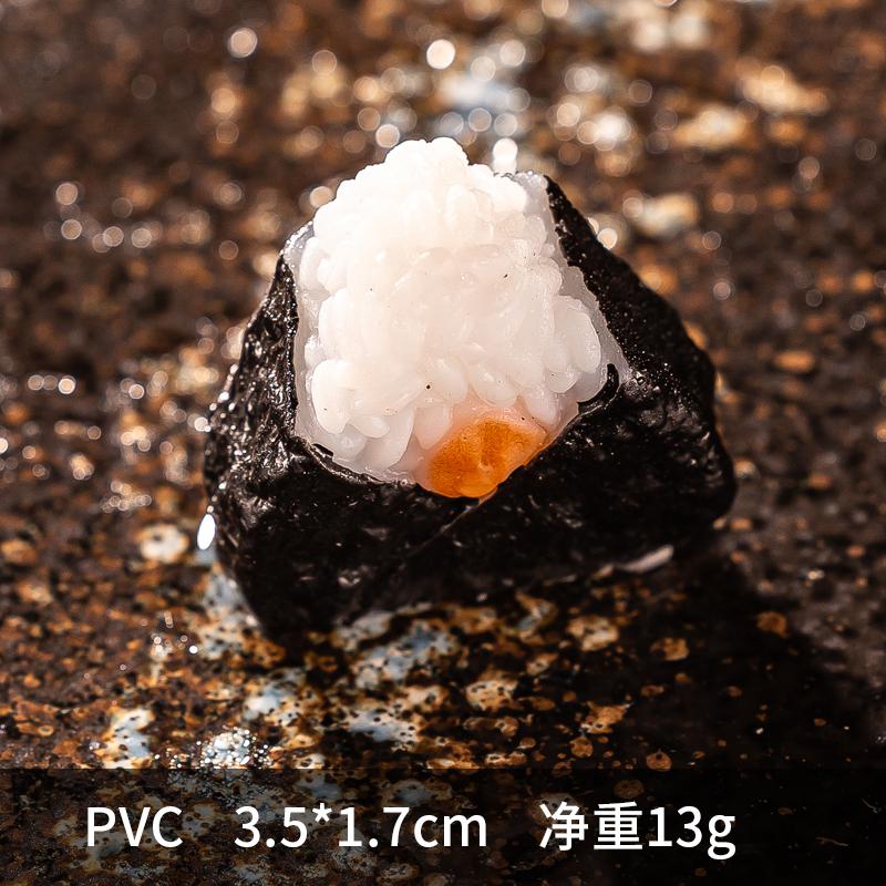 Japanese Cuisine Food Props Hotel Restaurant Store Shop Decoration Fake Simulation Rice Shrimp Salmon Fish Fillet Slices Sushi