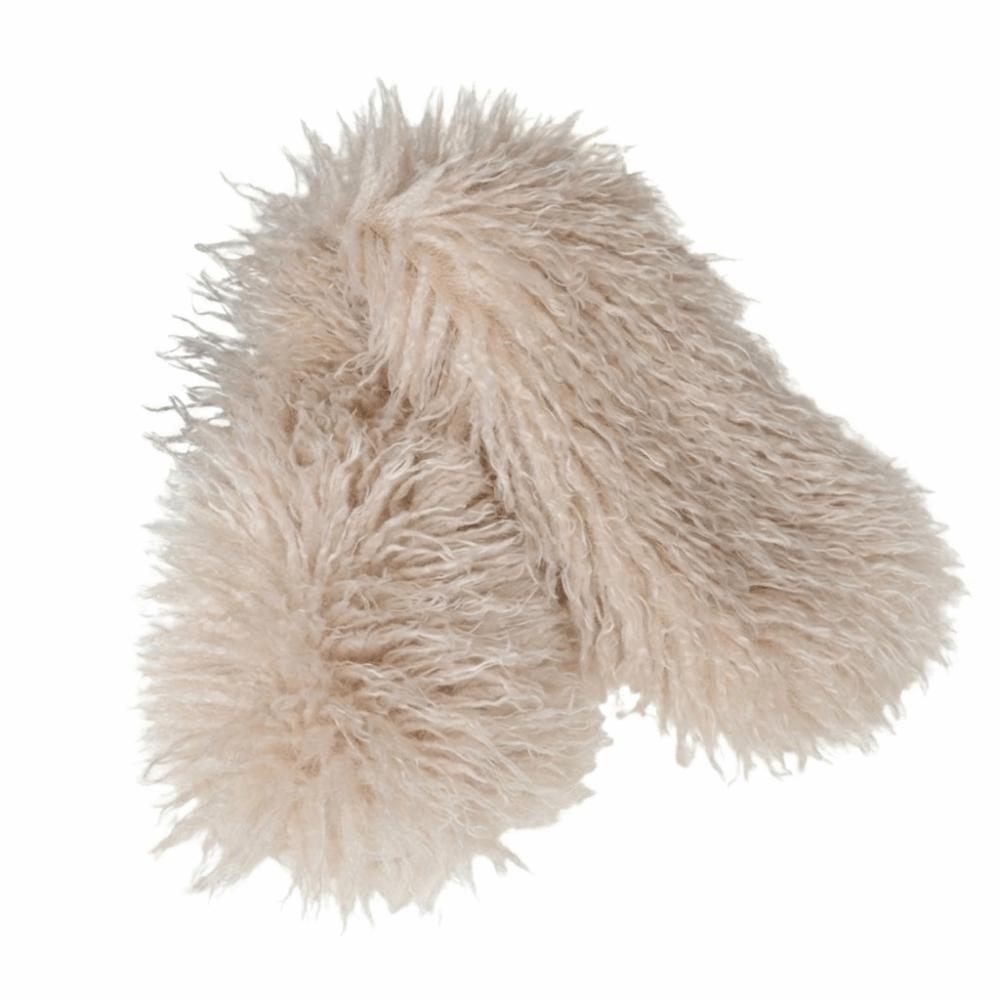 Solid Color Imitation Wool Scarf Magnetic Snap Faux Fur Collar Neckwear Fluffy Muffler  Night Out