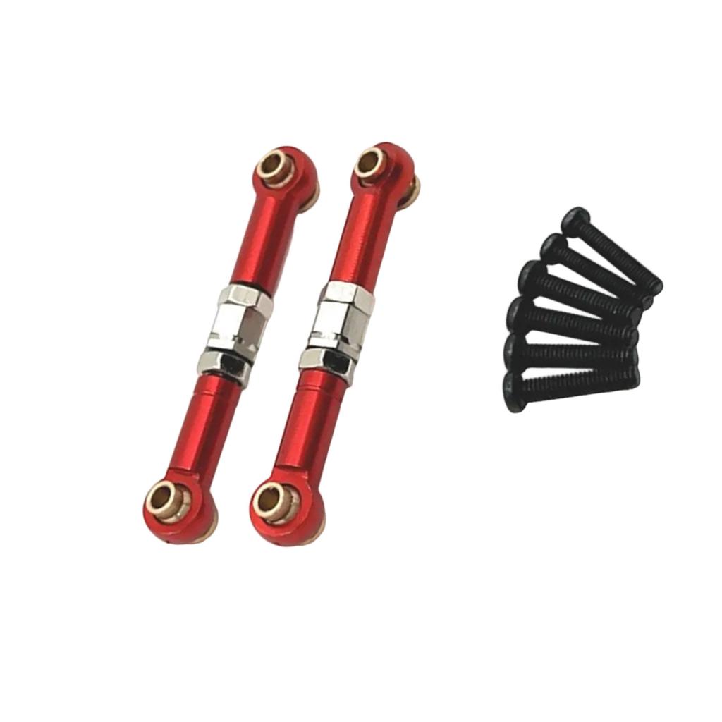 Aluminum Alloy Steering Linkage Adjustable Pull Rod for MJX 1/14 14209 14210 Remote Control Car Accessories Model Kits