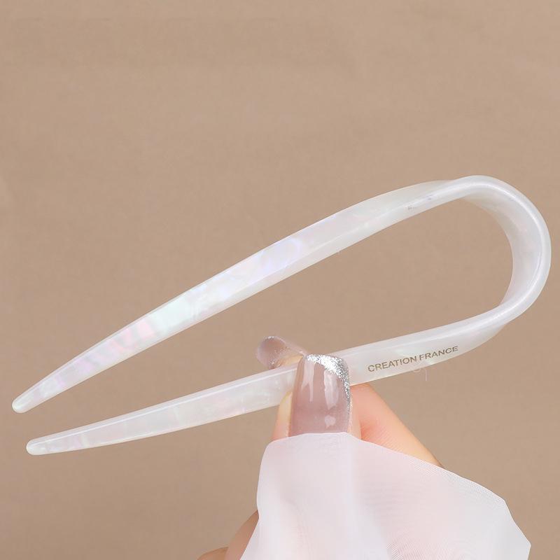 U Shaped Hair Pins Women French Hair Pin With Two Prongs Vintage Hair Clips Bun Hair Accessories Ladies Hair Styling Tool