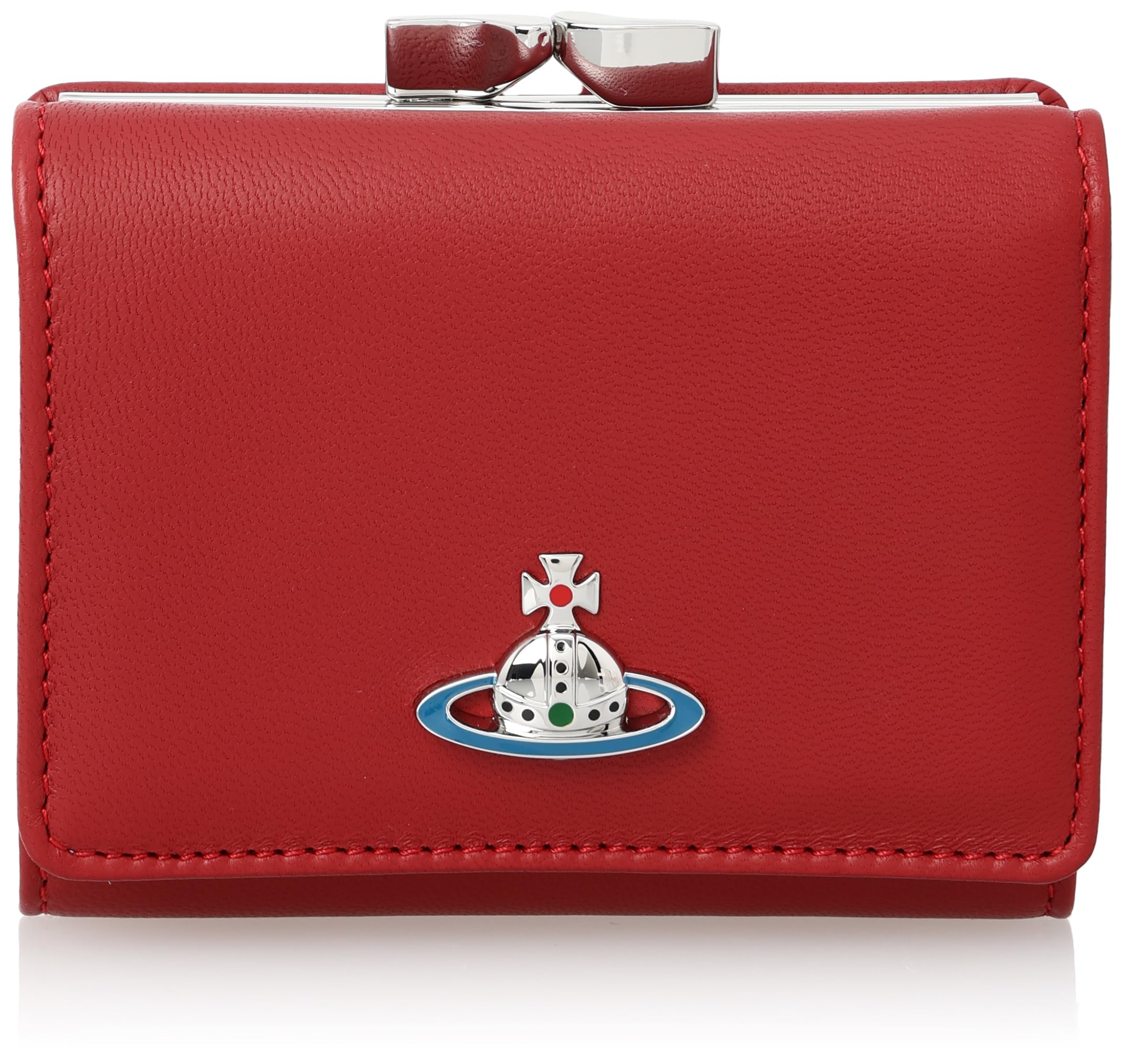 

wallet 51010018 L001L [Vivienne Westwood] Tri-fold RED/SILVER [item]