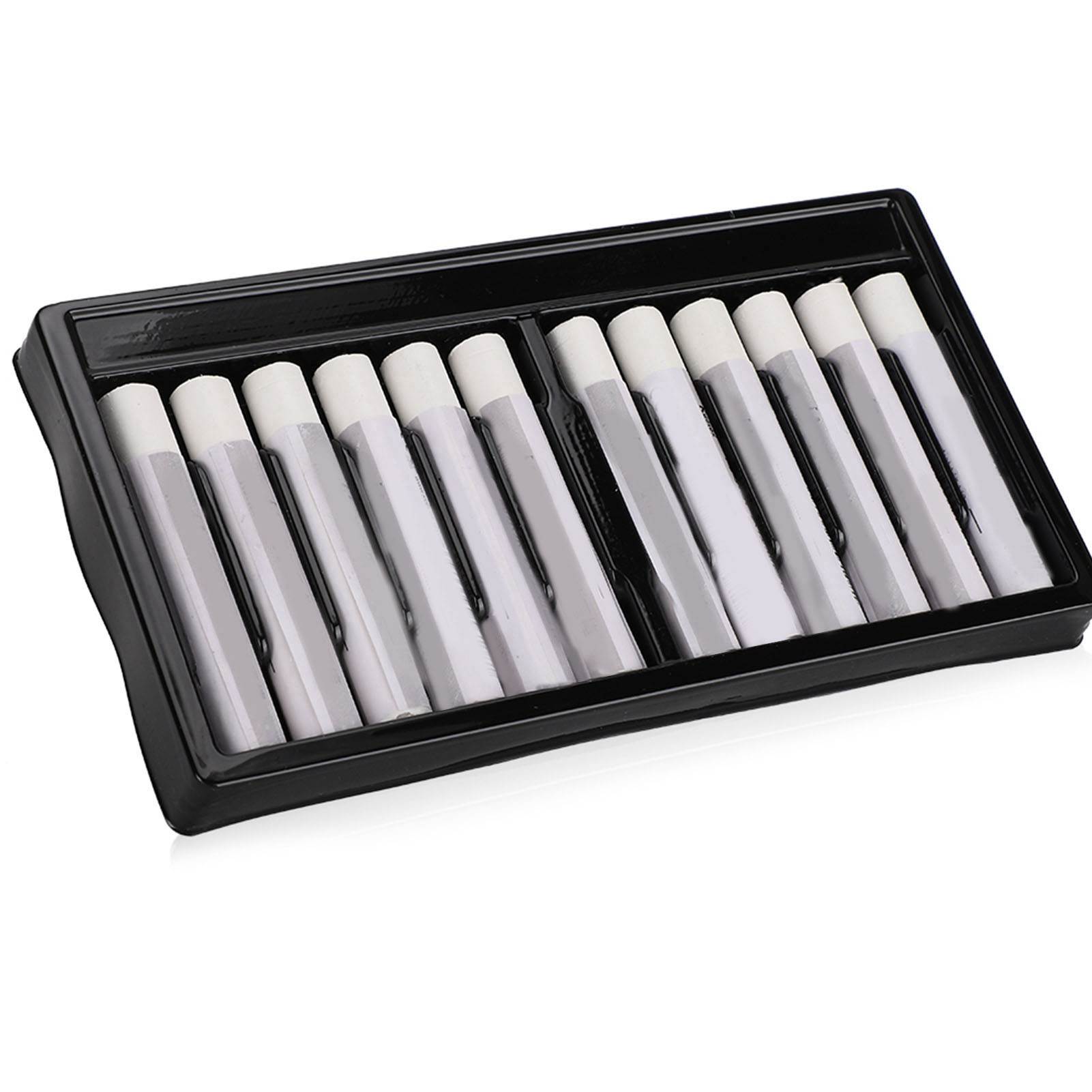 

12PCs Масляная Живопись Палка Детский Инструмент Для Рисования Искусство Поставка Ручка Для Рисования Канцелярские Товары Белый