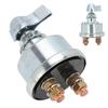 Interruttore di Batteria Disconnessione Interruttore di Taglio con Manopola per Camion Yacht SUV Caravan