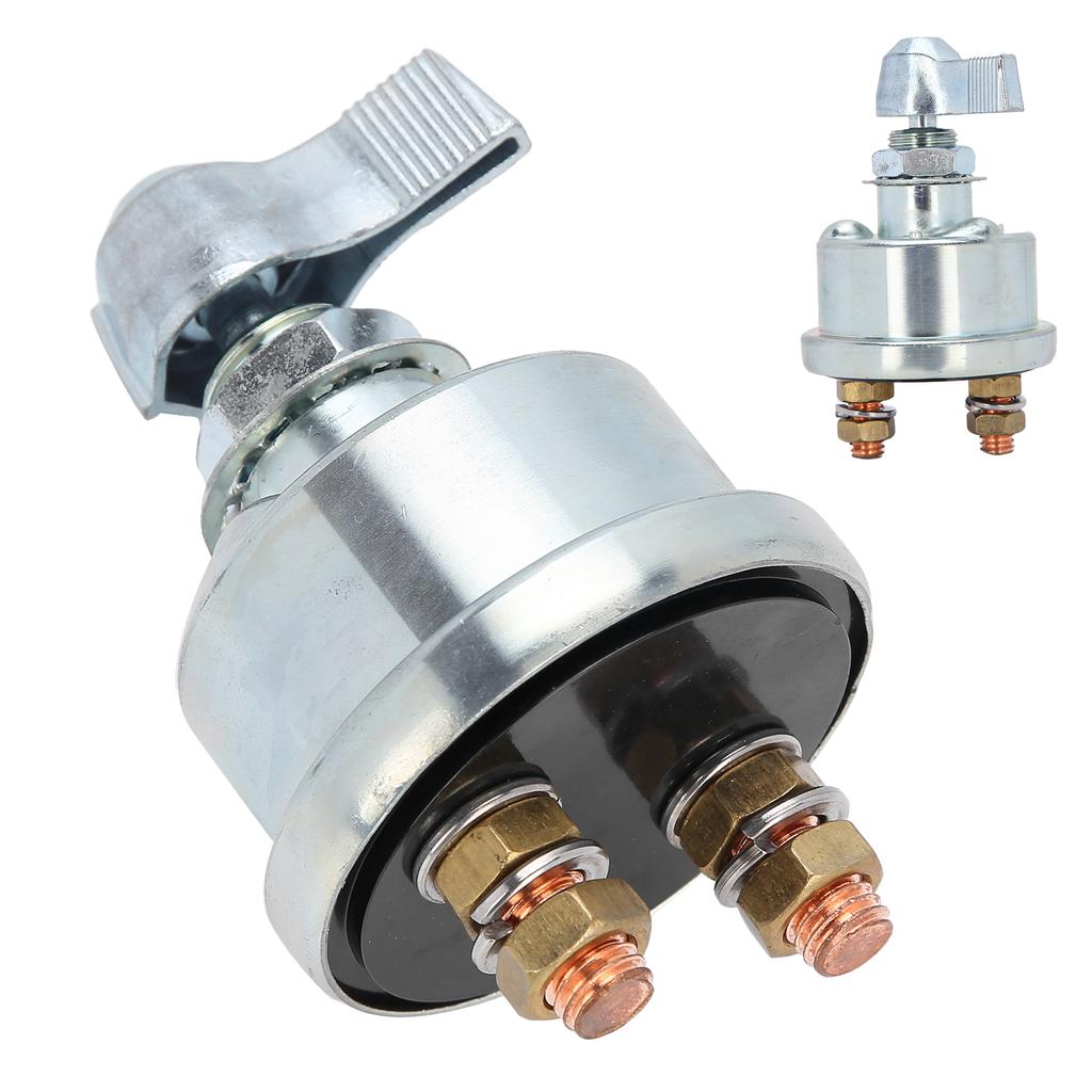 Interruttore di Batteria Disconnessione Interruttore di Taglio con Manopola per Camion Yacht SUV Caravan