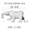 Polar Bear Succulent Flower Pot Personalized Ceramic Crafts Office Home Ornament Gardening Creativity