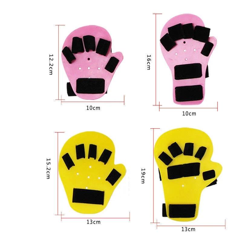 Rehabilitation Hand Seperator Kid Hand Wrist Orthosis Splint Separate Children Finger Flex Spasm Extension Finger Training Board