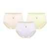PurCotton Youth Antibacterial Seamless Cotton Underwear 3-Pack