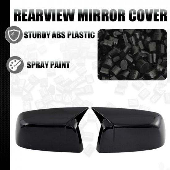 Left + RiGht Side Tow Mirror Cover Shell For Chevy Colorado/GMC Canyon 2014-