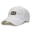 Hat Male Alphabet Baseball Cap, Street Fashion Trendy Hat Male and Female Couples Cap Sun Hat