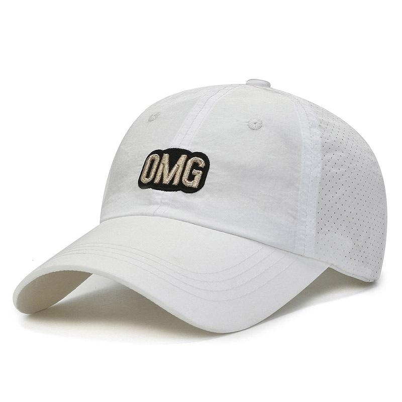Hat Male Alphabet Baseball Cap, Street Fashion Trendy Hat Male and Female Couples Cap Sun Hat
