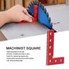 100x60mm Mini Machinist Square Right Angle Positioning Ruler  For Woodworking and Carpenters