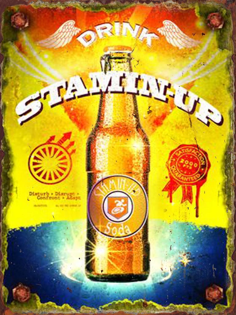 Stamin-Up Drink Serie Metallschilder Bar Club Unterhaltungslokale Dekoration Wandmalerei Zuhause Küche Restaurant Wanddekor Plaketten