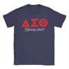 Delta Sigma Theta Spring 2025 T Shirt  Harajuku TShirts Short Sleeve Vintage Tshirt Summer 100 Cotton Oversized Tees
