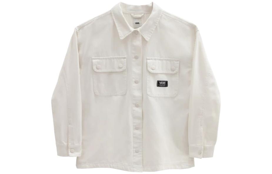 Vans Jackets Women s White Lapel Moderate Other VN0A5LLCFS8 M