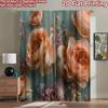2D Flat Photography Backdrop Photography Banner Floral Blossoms 100% Polyester Family Party Decoration Perfect for Suitable