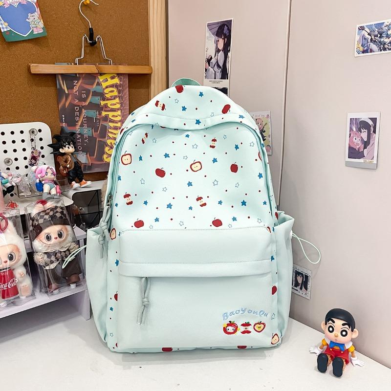 

Spring new schoolbag Korean ins high value primary and secondary school students light backpack fresh and sweet soft girl backpack