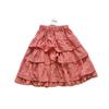 ANKRT Herbst-Winter Eltern-Kind Japanisch-Koreanischer Stil Mädchen Weihnachten Spitze Rot Kariert Kleid