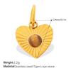 Fashion Personality Sun Moon Stars Sun Love Diy Bracelet Necklace Pendant Stainless Steel Accessories