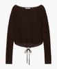 Gilyeong Mohair Tie Knit_Brown