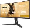 Curved Gaming PC Monitor - IIYAMA - 34 - WQHD - 240Hz - VA Panel - 0.4ms - Height Adjustable - G-Master GCB3486WQSCP-B1