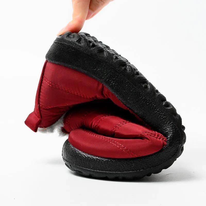 Cotton Shoe Unisex Large 36-47 Warm Cotton Shoes Soft Soled Waterproof Cotton Shoes Snow Leisure Outdoor Cotton Boots