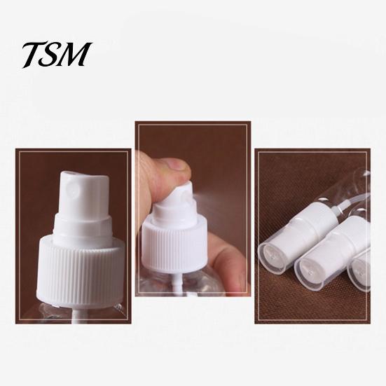 Transparent Bottle Empty Spray Refillable Portable Plastic Perfume Atomizer for Travel