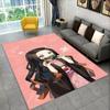 Kamado Nezuko Demon Slayer Anime Area Teppe, Teppe Teppe for Stue Barn Soverom Sofa Dørmatte Dekor, Barn Sklisikker gulvmatte