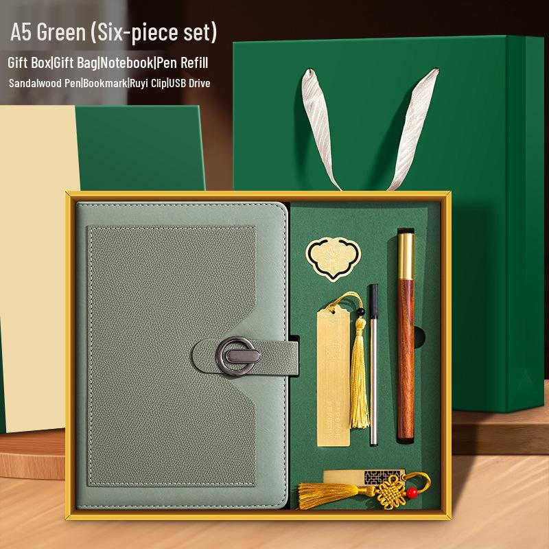 Luxury Custom Notebook Gift Set for Teachers - Practical and Elegant Souvenir