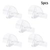 1/3/5/10pcs Glasses Storage Rack Transparent Color Wall-Mounted Sunglasses Storage Holder Glasses Display Rack Home Decoration