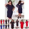 Elegant Women Hollow Out Cape Dress Short Sleeve Clubwear Beach 6xl Large Size Chiffon