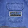 HBSCHOTZ 80s Reflector Eurowork Vintage Work Jacket 56 Blue Men's Used