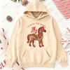 Happy Chinese New Year 2026 Year of The Horse New Year Graphic Men Hoodies Street Fashion Pullover Tracksuit Essentials Hoodie