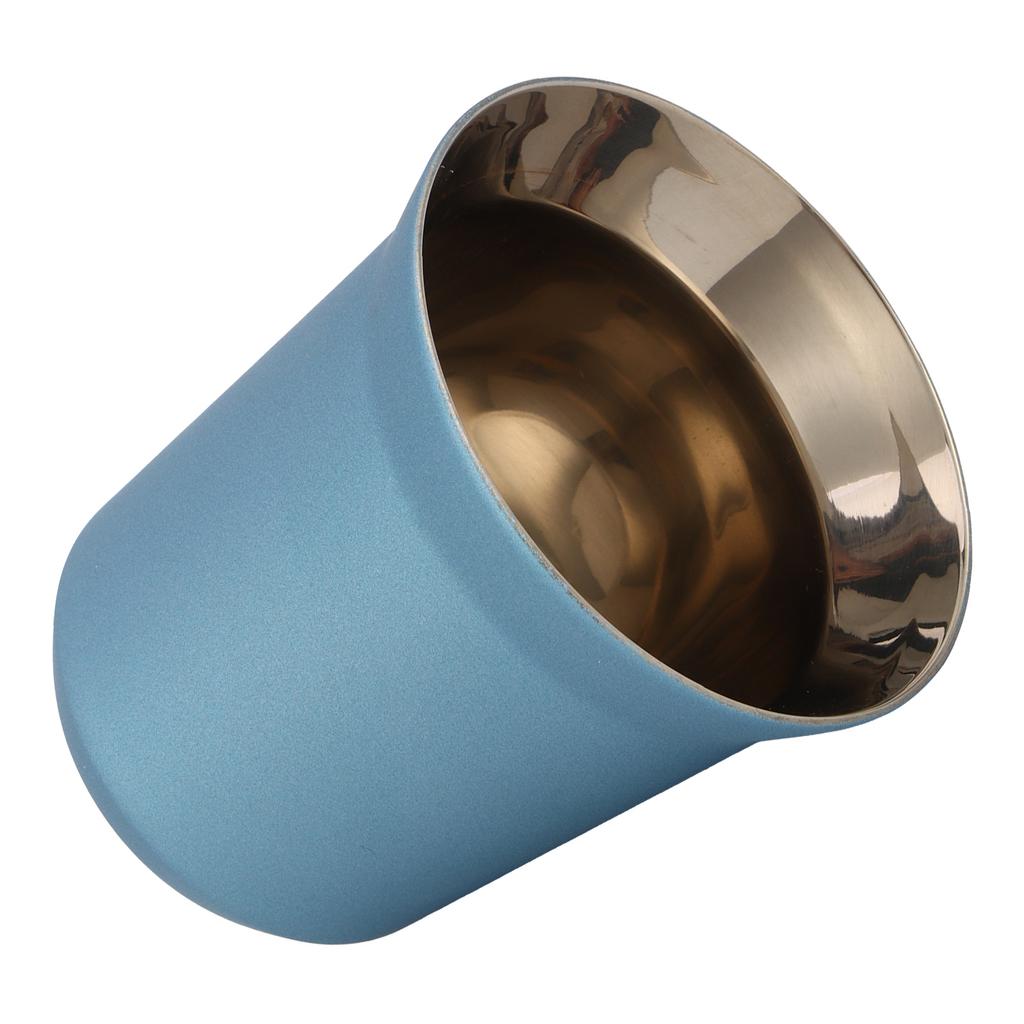 Stainless Steel Coffee Cup Double Wall Insulated Capsule Cup Mug for Home Coffee Shop