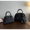2025 New First-layer Cowhide Bowling High-quality Handbag Retro Boston Crossbody Shoulder Bag Women's Wholesale