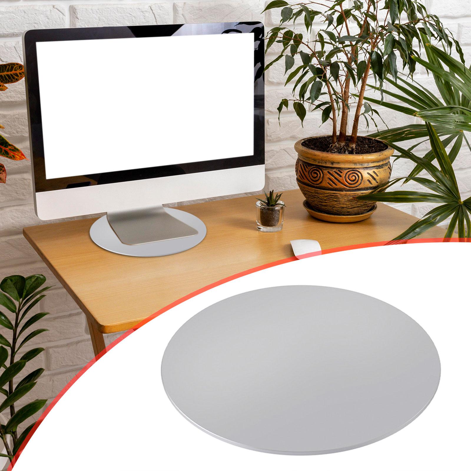 

360° Rotation Monitor Swivel Base Computer Screen Monitor Turntable Stand срібний