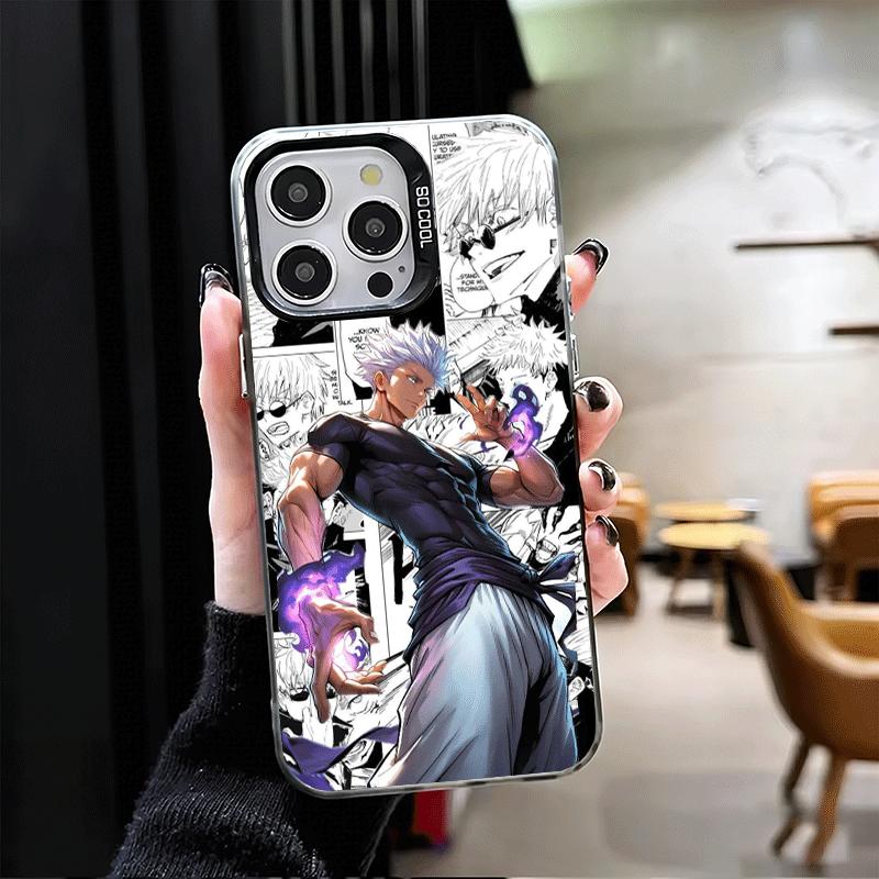 Anime Gojo Satoru JUJUSU Soft Phone Case for iPhone 15 16 17 Pro Max 17Air 16E 14 Plus 13 12 Mini Shockproof Cover Back Shell