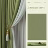 New Milk Tea Corduroy Curtains: Thick, High-Shading Curtains for Bedrooms